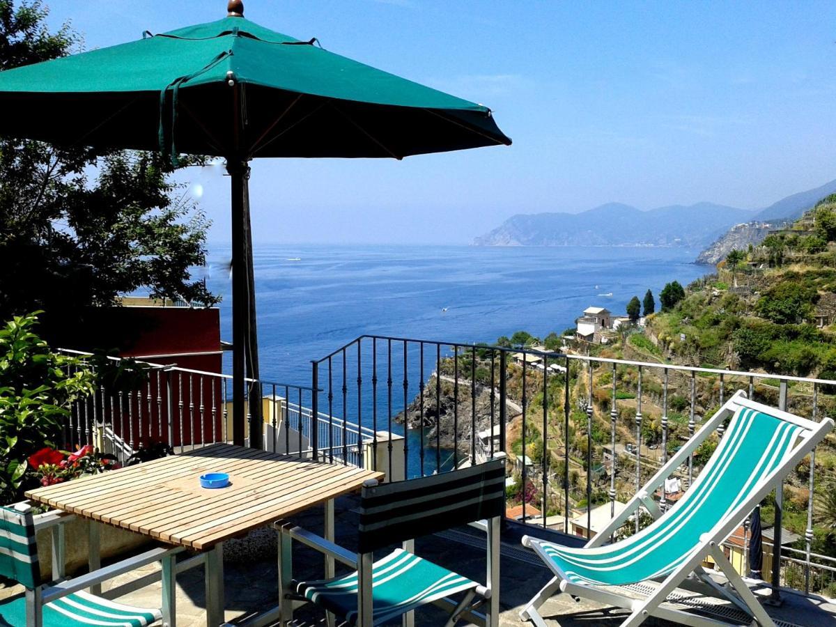 Aria Di Mare, Manarola - Camere Con Vista Mare! المظهر الخارجي الصورة